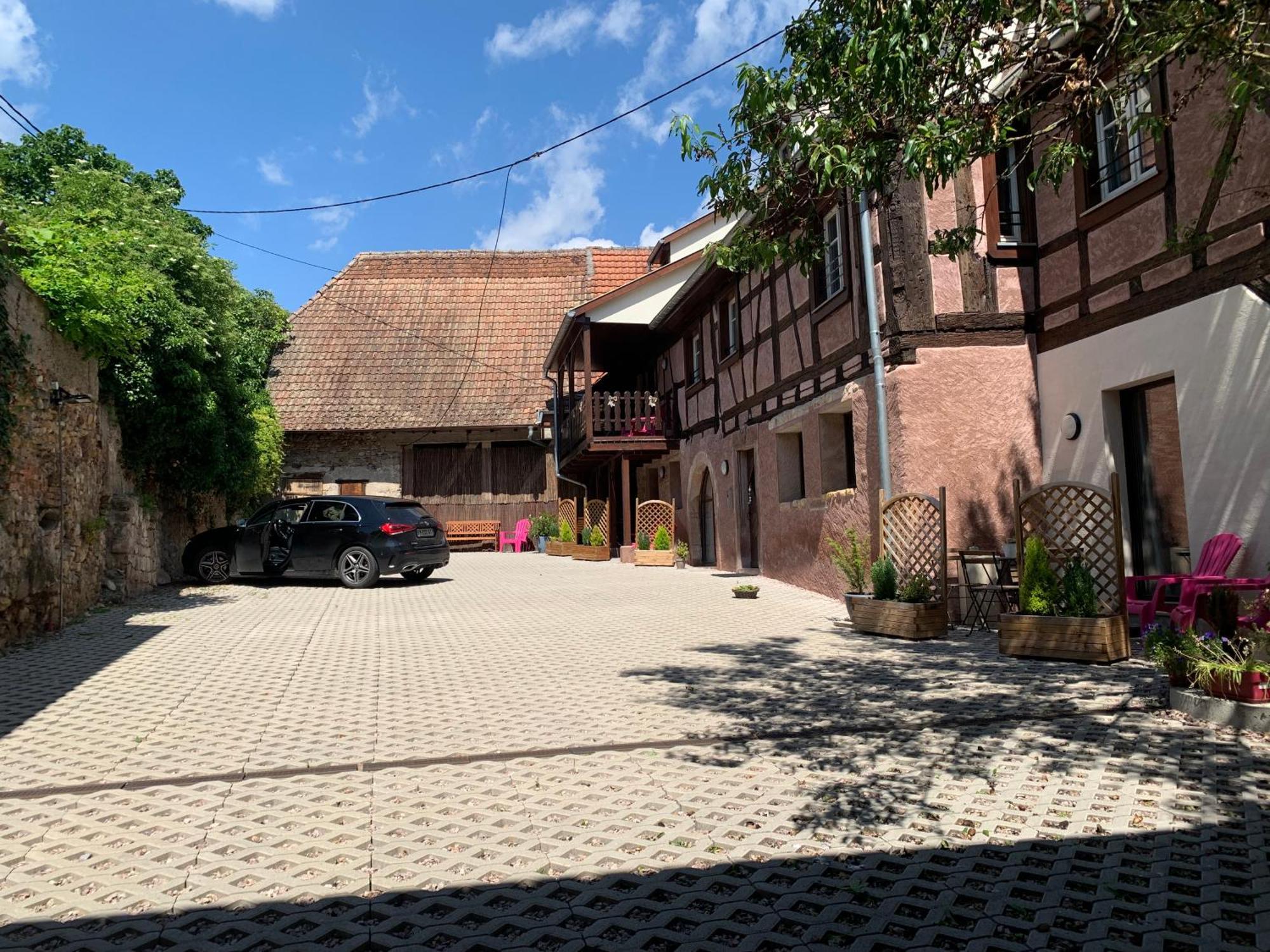 Le Clocher " Sous Les Combles" Parking Gratuit Beblenheim Exterior foto